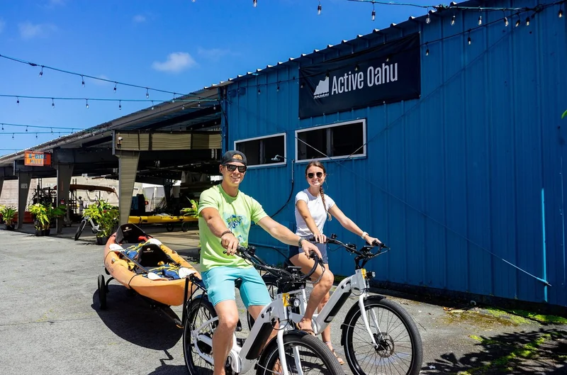 E-Bike & Kayak Tour to the Mokulua Islands